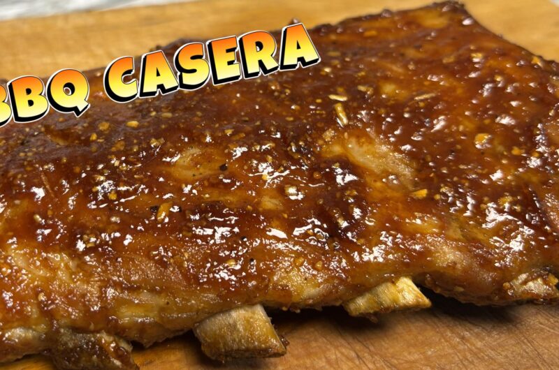 El secreto para unas costillas al horno increibles | salsa BBQ casera